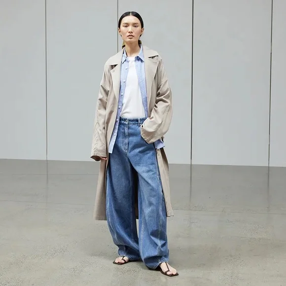 Tibi Classic Wash Denim Sid - Picture 2 of 7